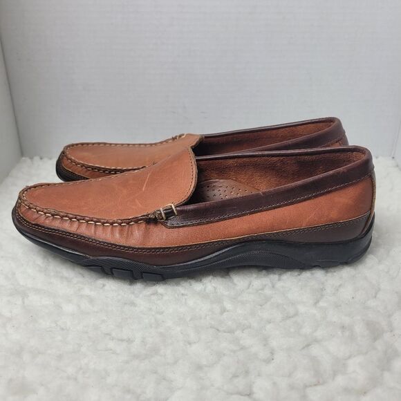 Allen Edmonds Boulder Port Washington Mens Driving Loafer Size 9.5 Brown Shoes main image 7
